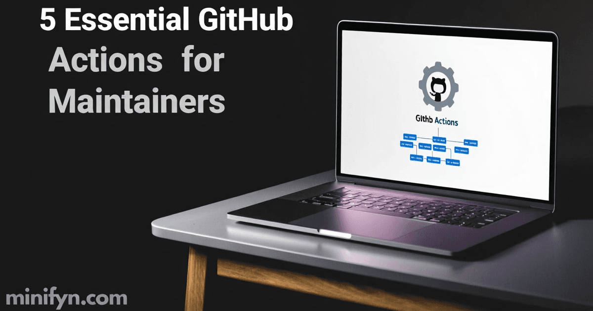5 GitHub Actions Every Maintainer Needs to Know