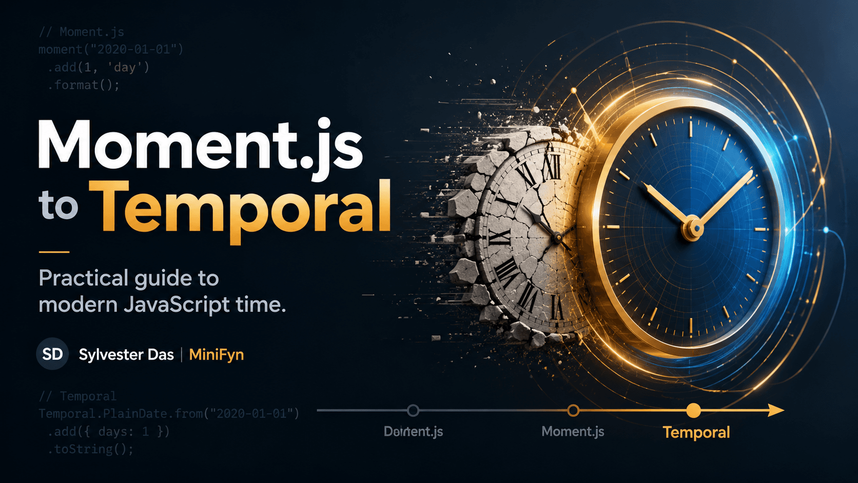 Migrating from Moment.js to the Modern JavaScript Temporal API